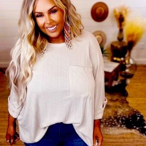 Fantastic Fawn dolman top .